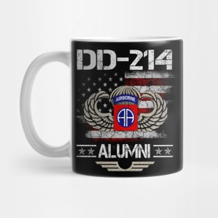 Proud U.S Army 82nd AIRBORNE Division DD-214 Alumni - Veterans Day Gift Mug